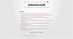 Desktop Screenshot of johanneslink.net